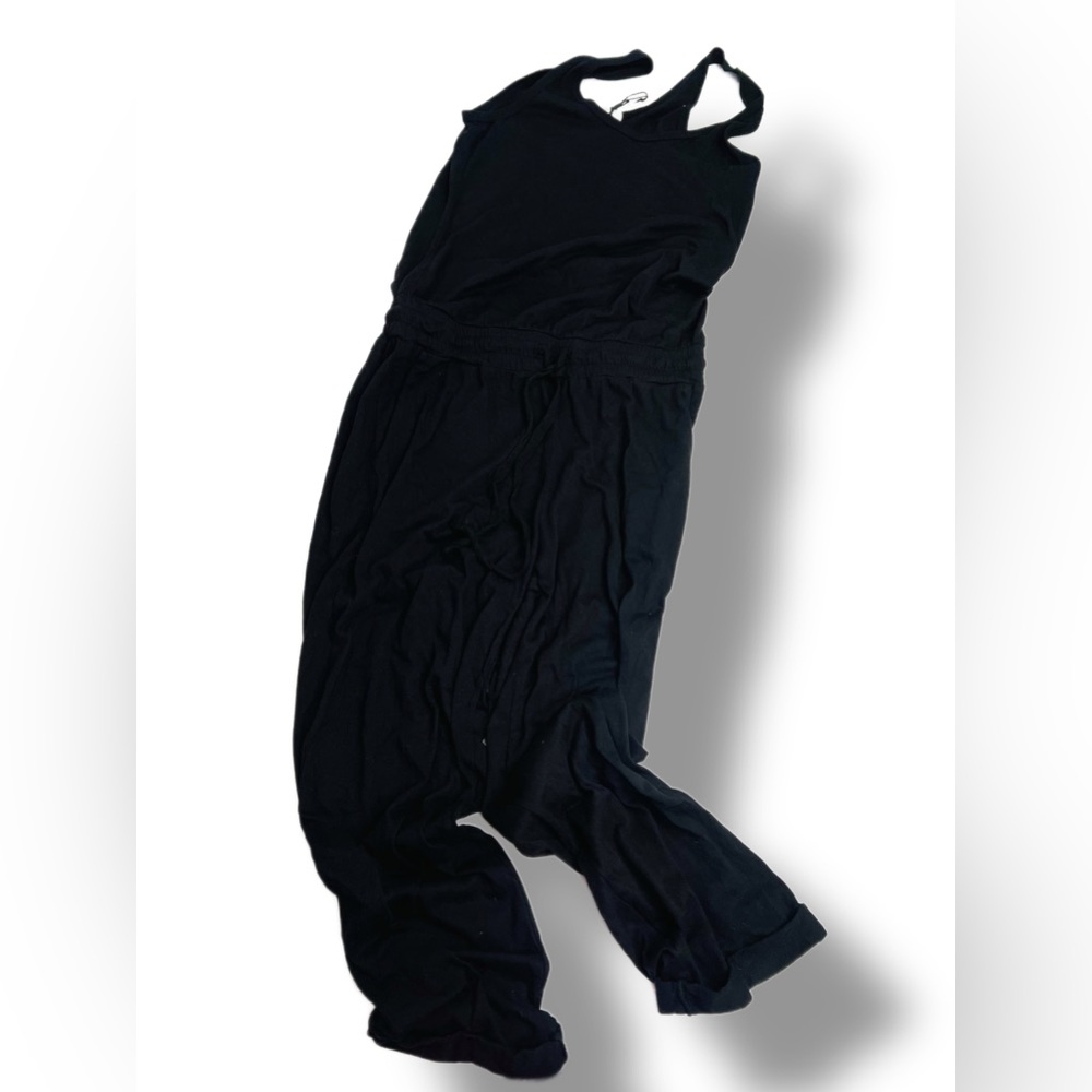 Michael Stars Theo Tank Jumpsuit in Black Size Medium New With Tags - Picture 2 of 12